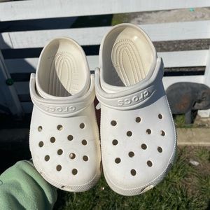 White CROCS